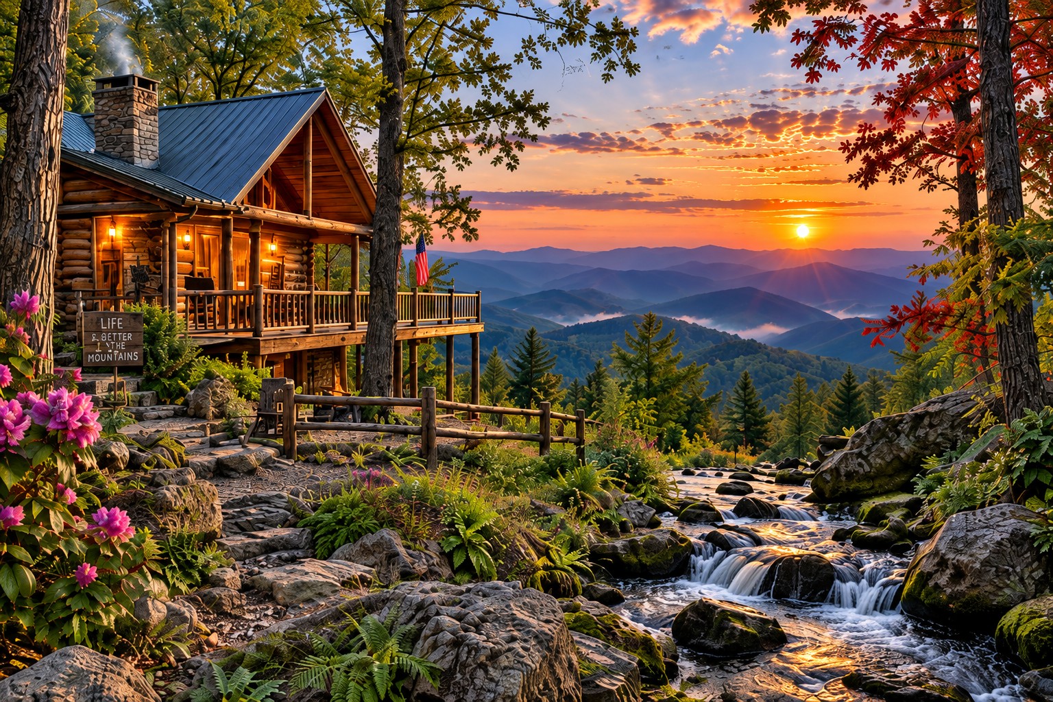 Northern Georgia Mountain Cabin