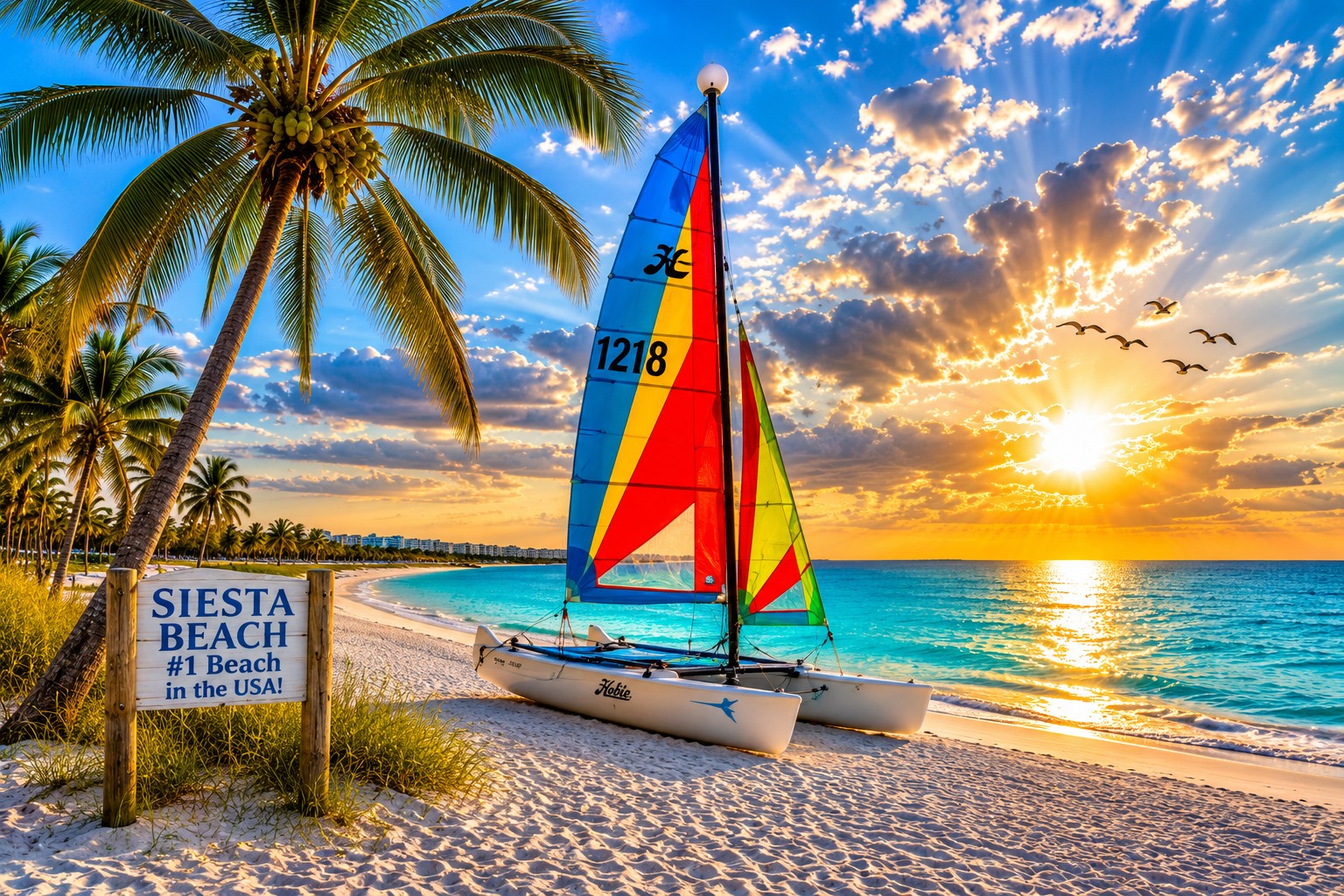 Siesta Beach Sunset