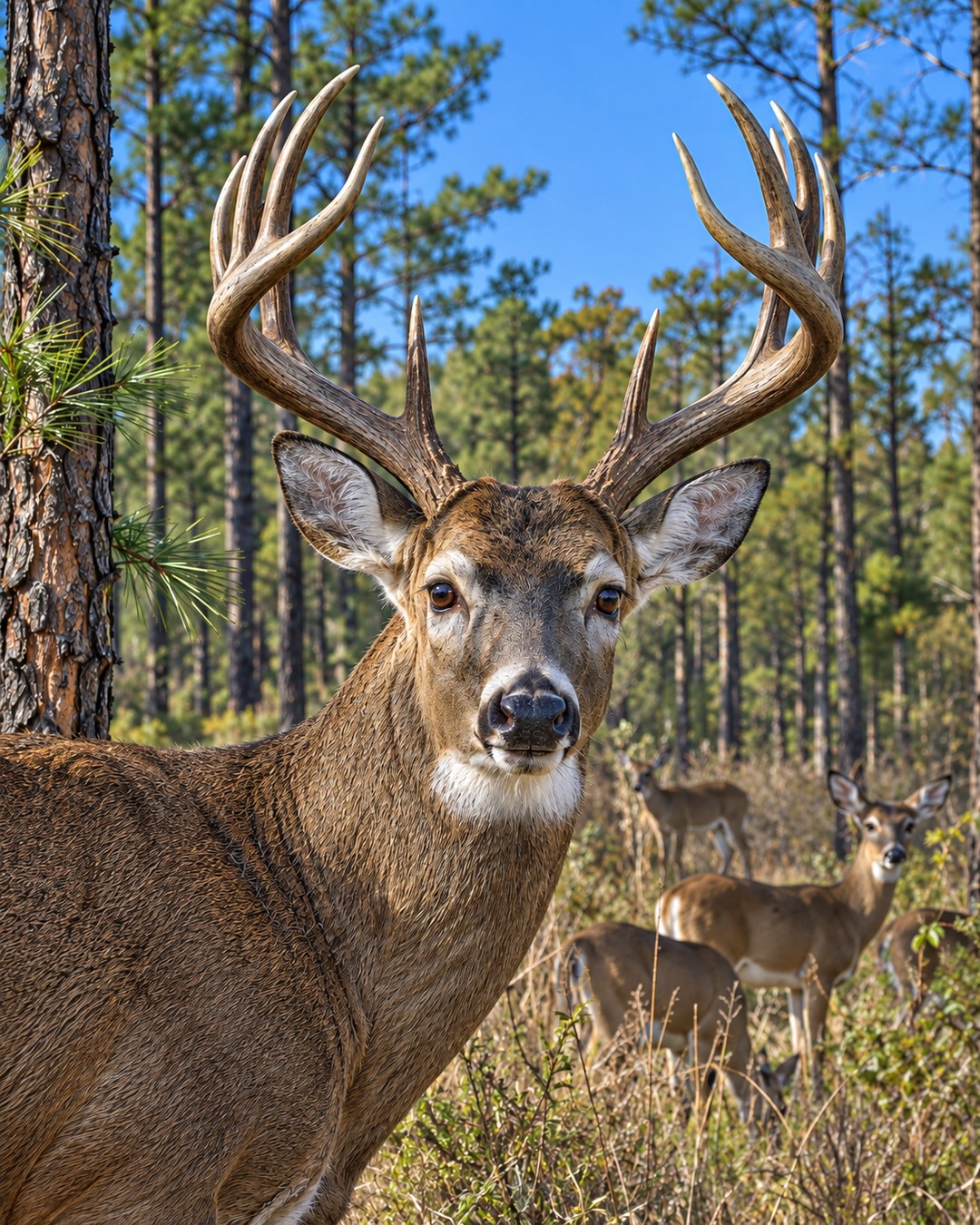 Georgia Buck in the Pines