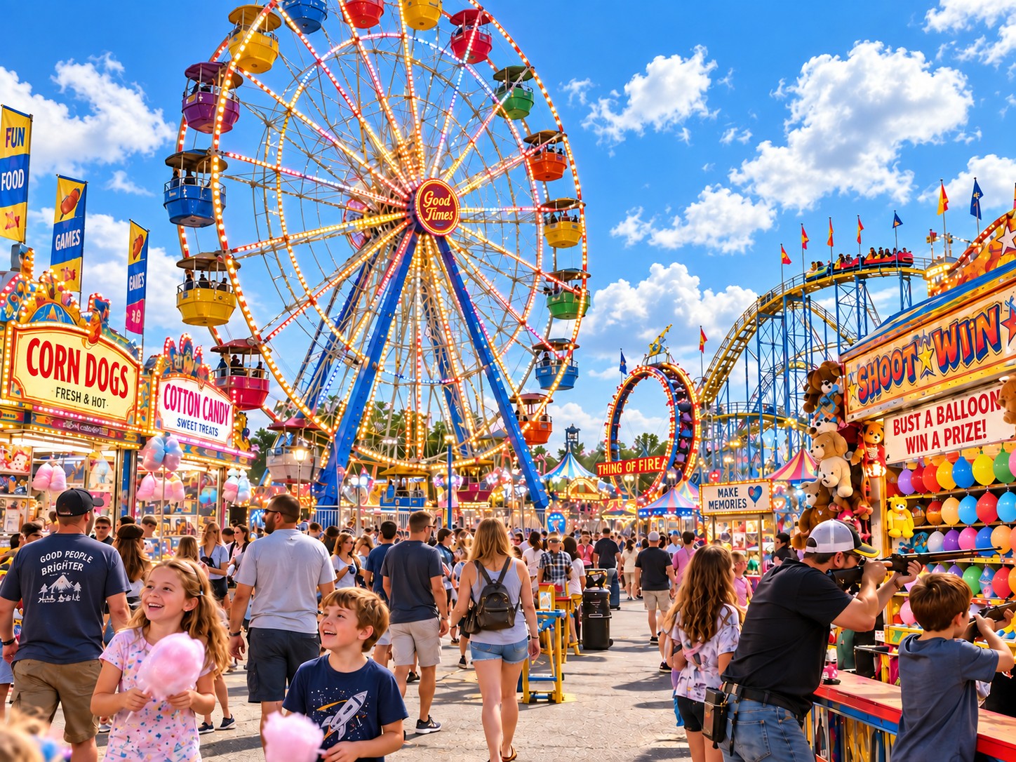 County Fair Ferris Wheel