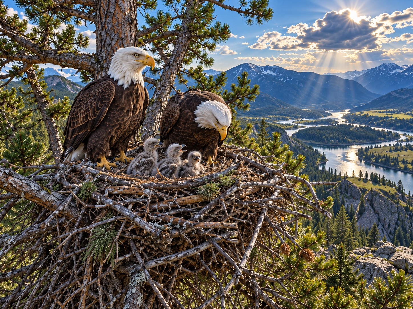 Eagles in Montana