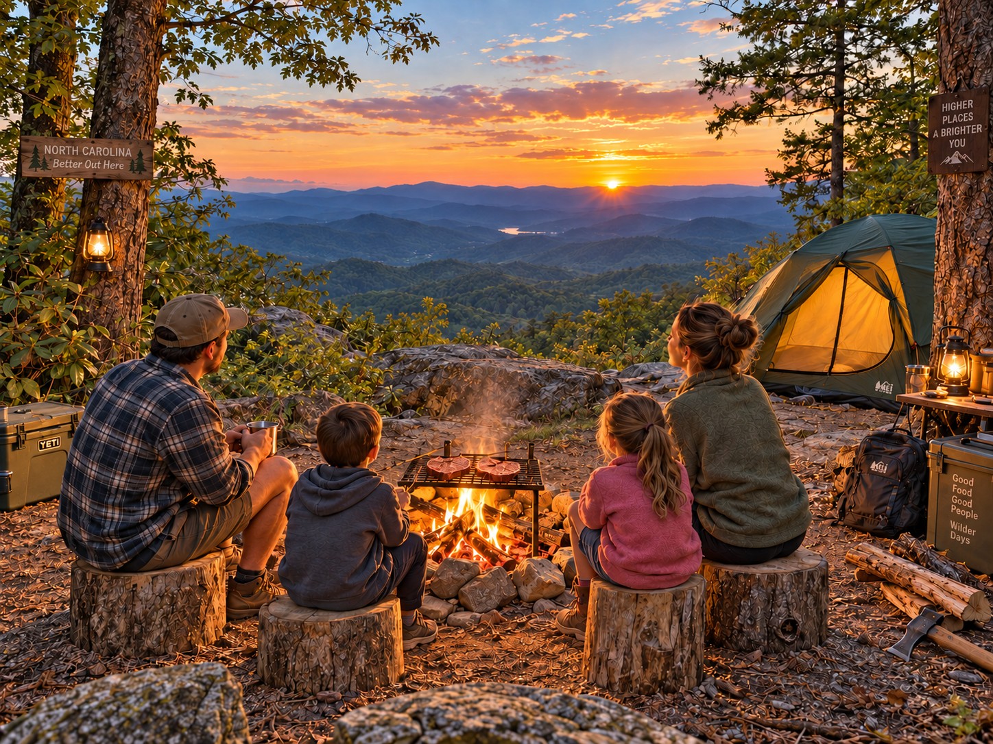 Camping in North Carolina