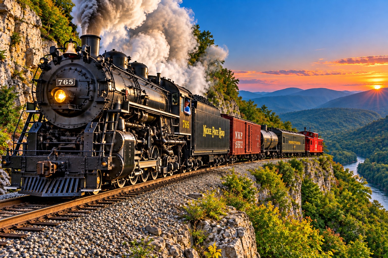 Steam Locomotive 765