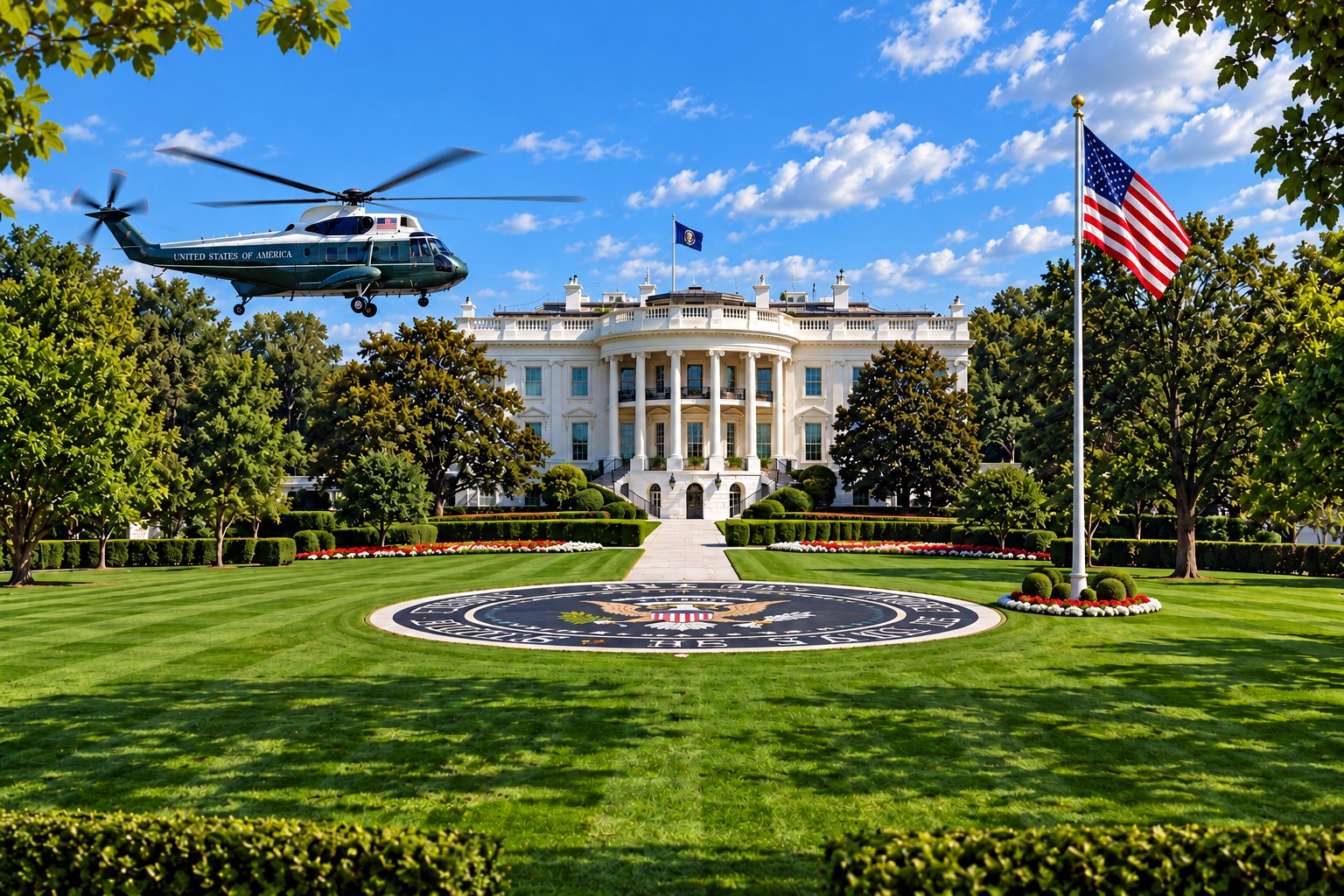 White House - South Lawn