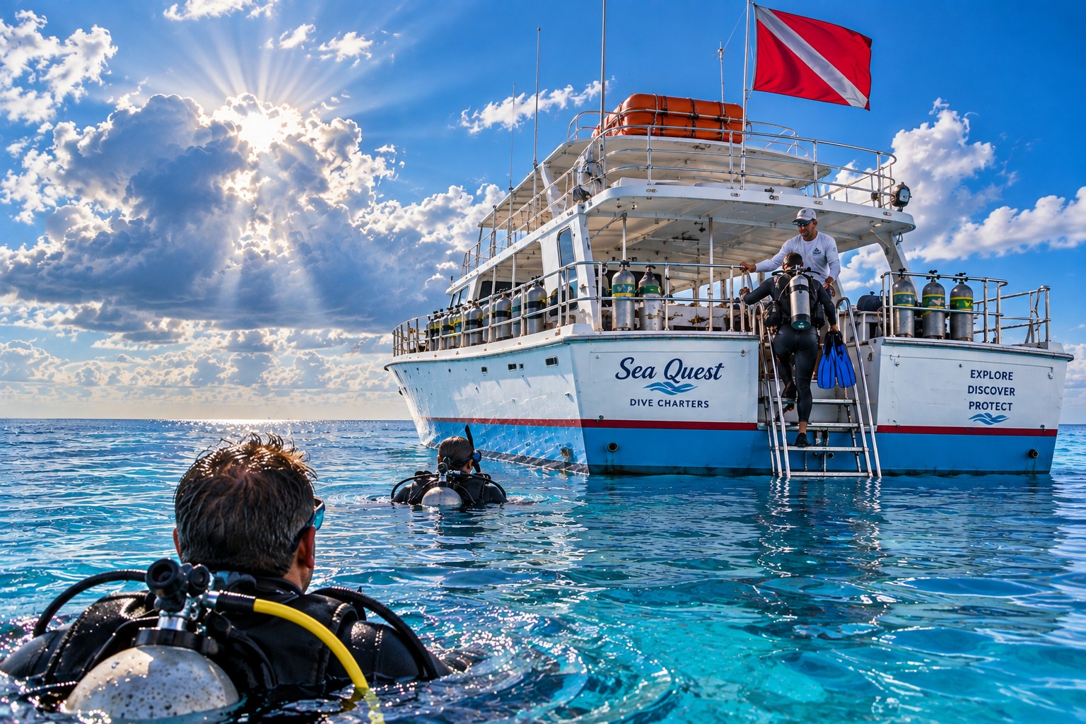 Key Largo Dive Charter Boat