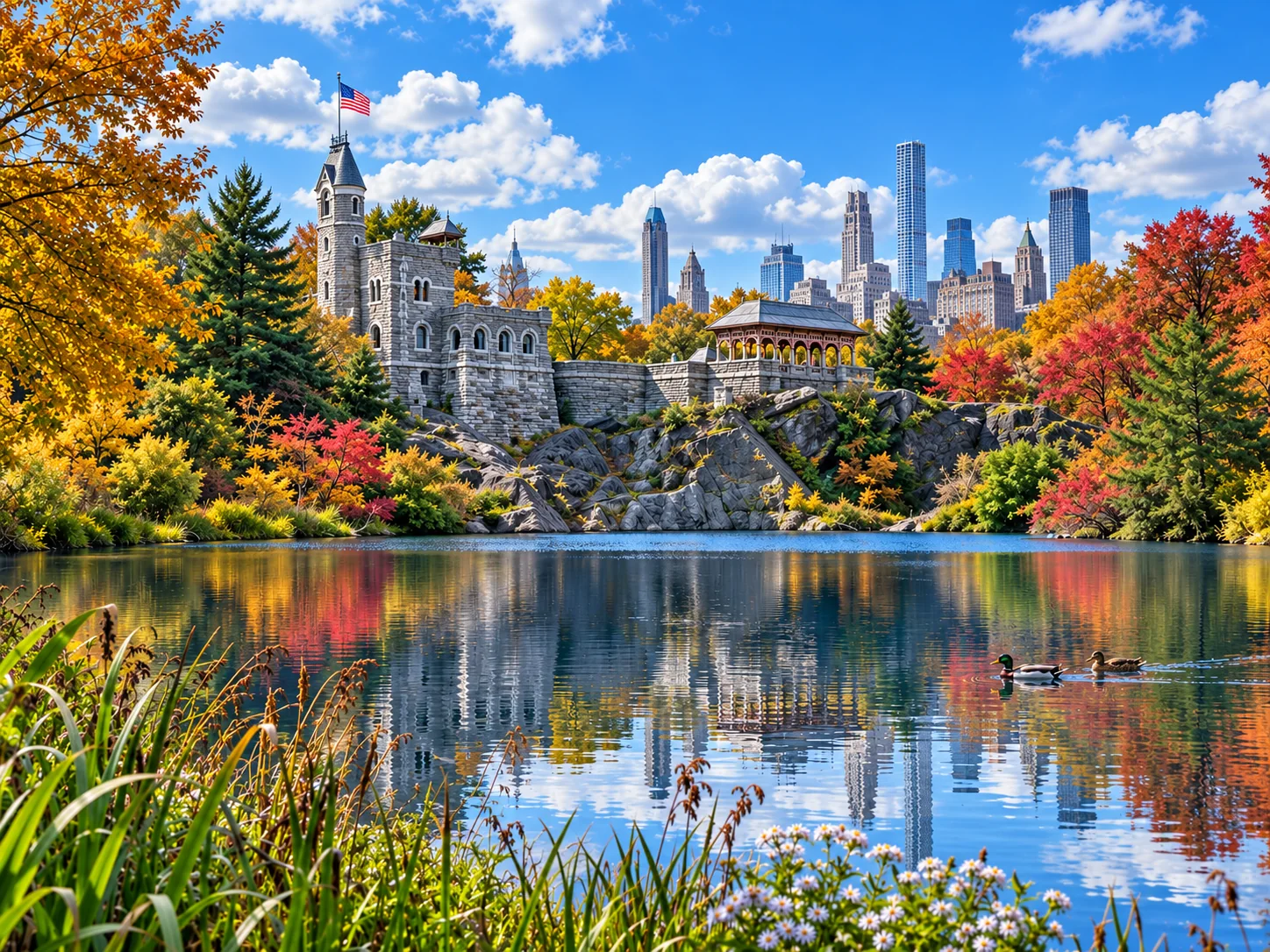 Belvedere Castle in Central Park