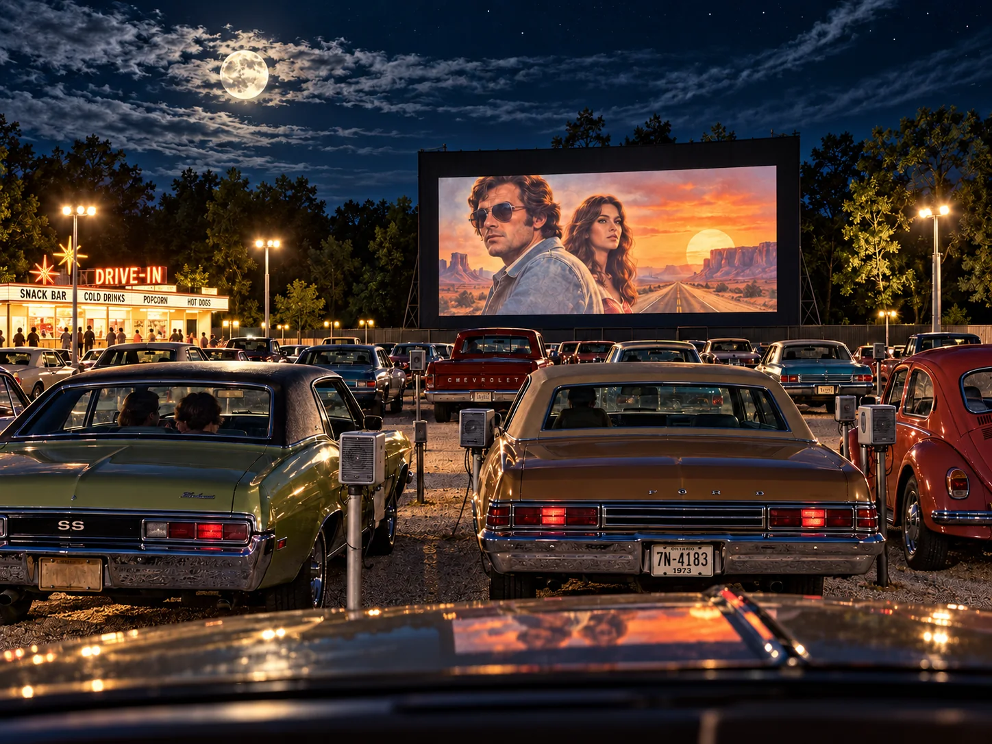 Old Drive-In Theater