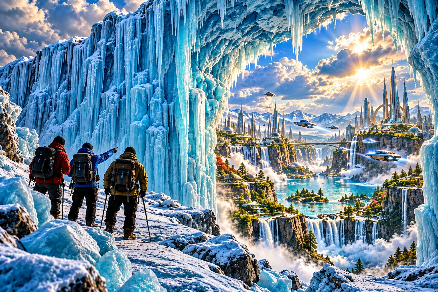 Ice Wall Future City